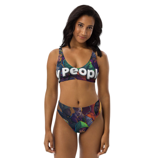 My People's - high-waisted bikini