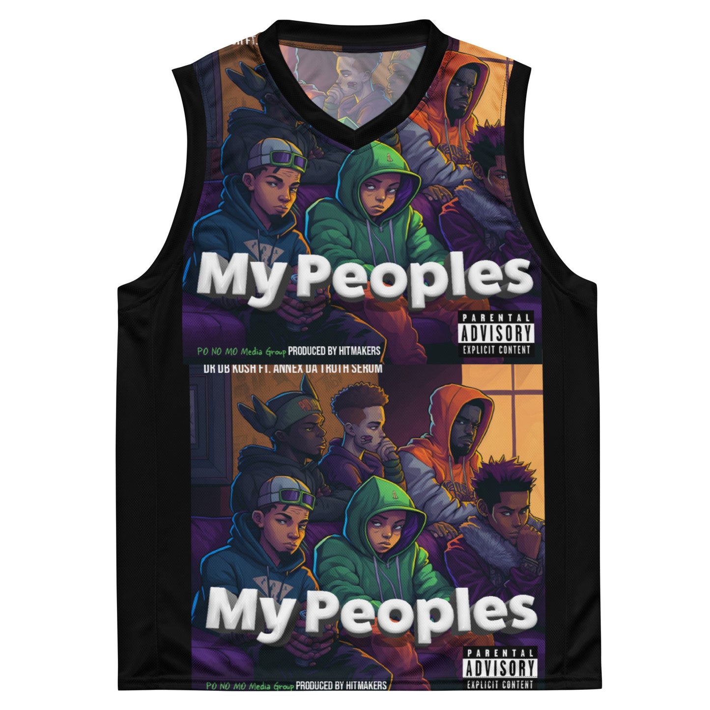 MY PEOPLES ATHLETICS - Recycled unisex basketball jersey