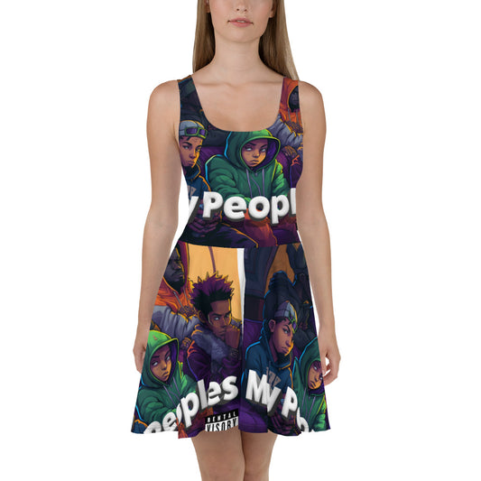 My People's - Skater Dress