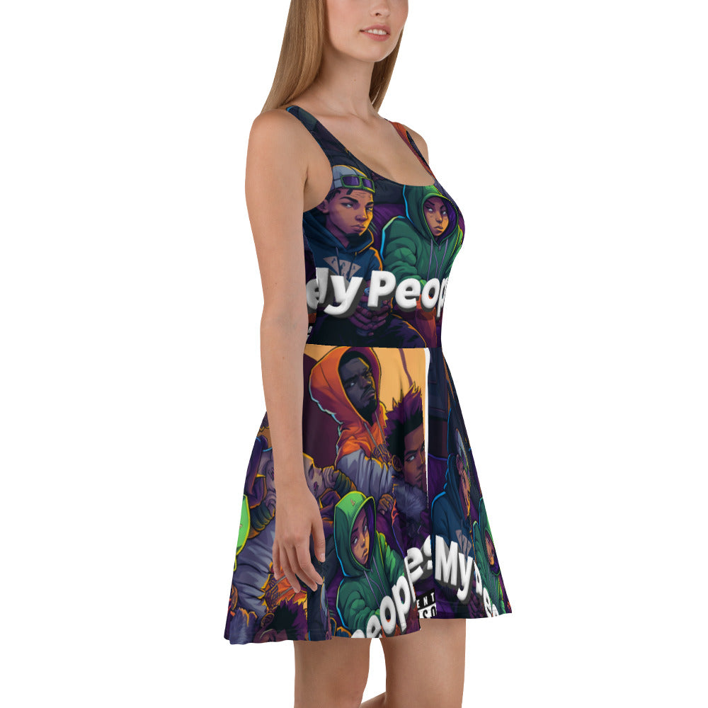 My People's - Skater Dress