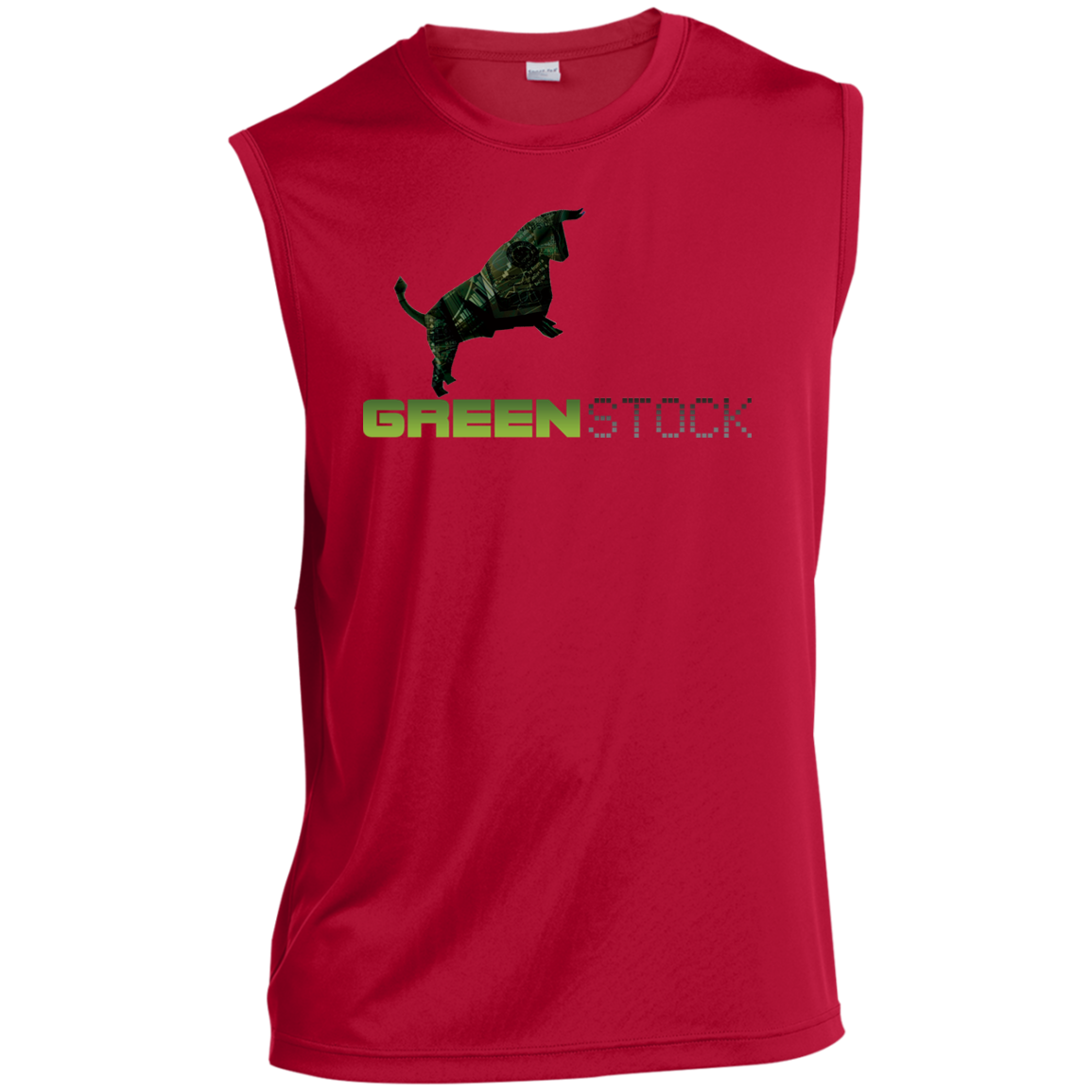 Green Stocks - ST352 Men’s Sleeveless Performance Tee