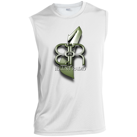 1Bluntradio - ST352 Men’s Sleeveless Performance Tee