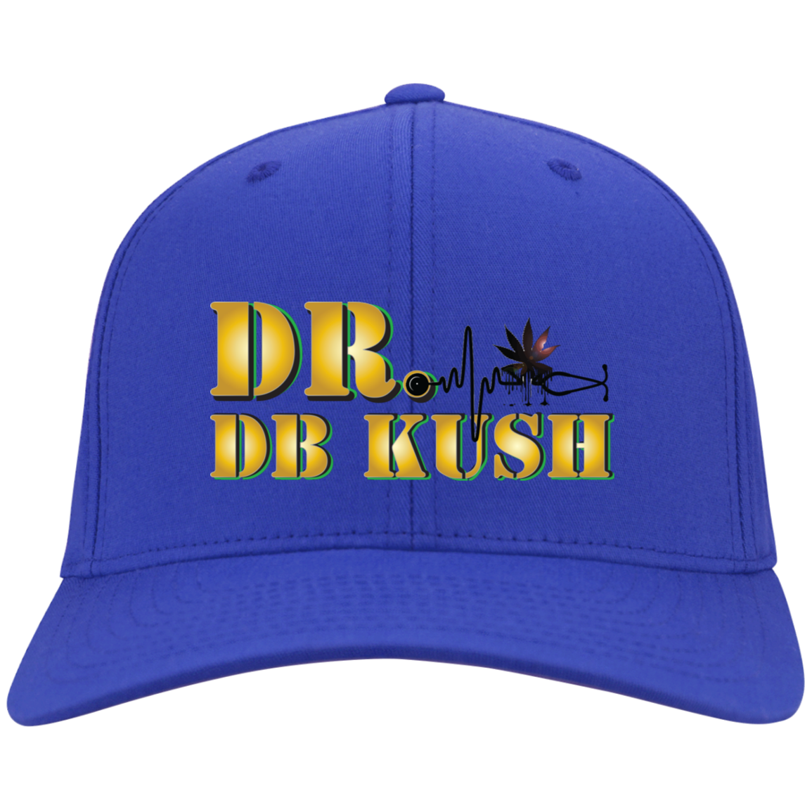 Dr Db Kush - C813 Embroidered Flex Fit Twill Baseball Cap