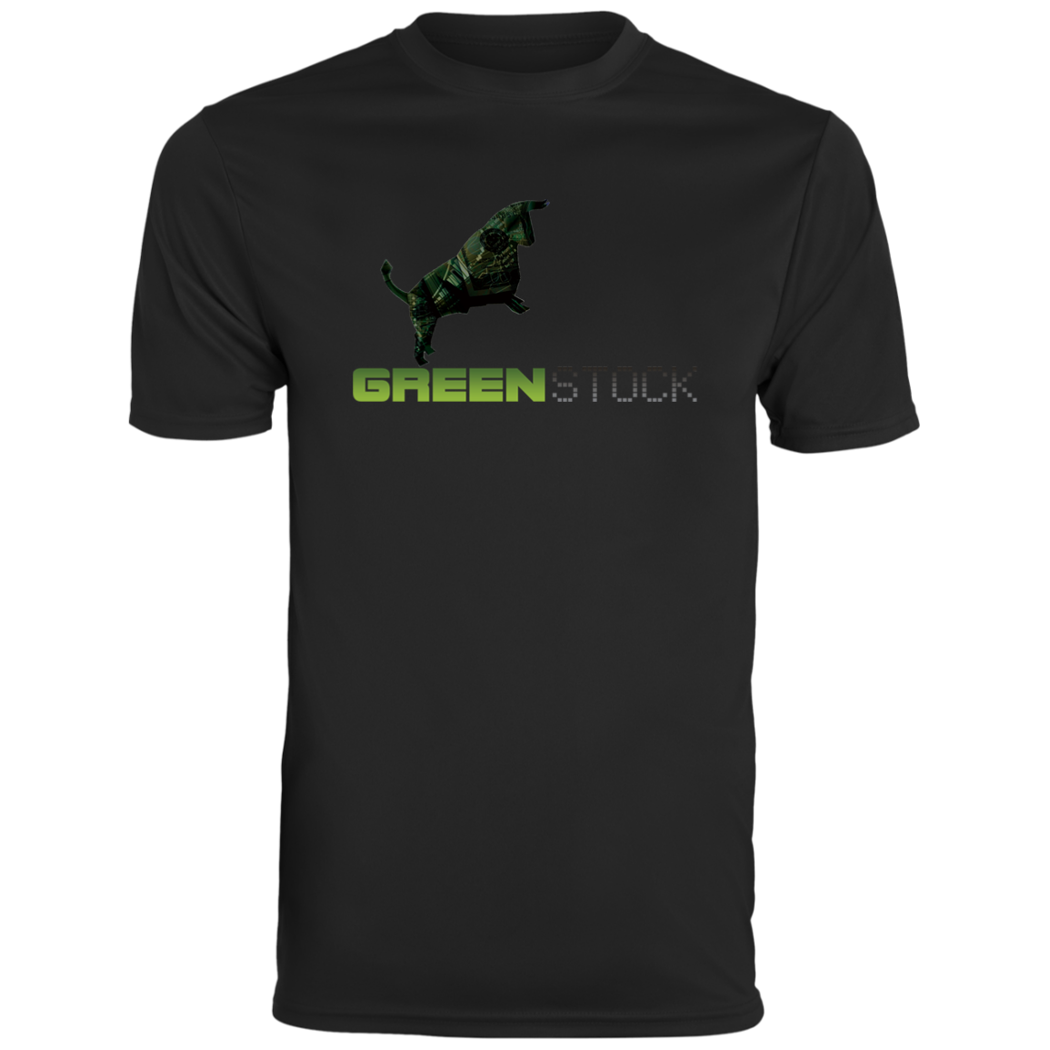 Green Stock - 790 Men's Moisture-Wicking Tee