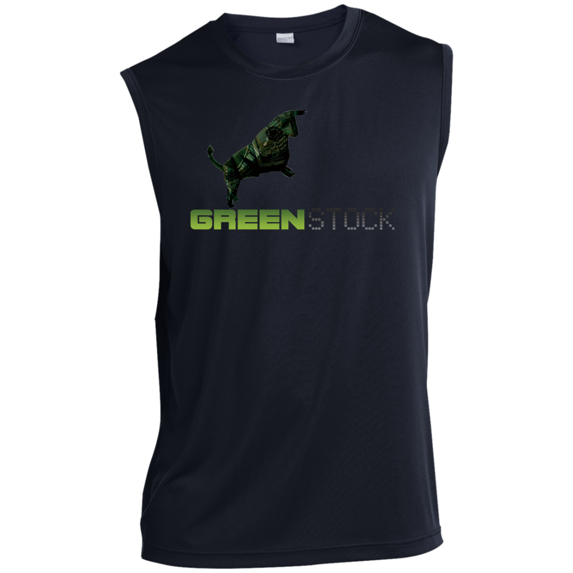 Green Stocks - ST352 Men’s Sleeveless Performance Tee