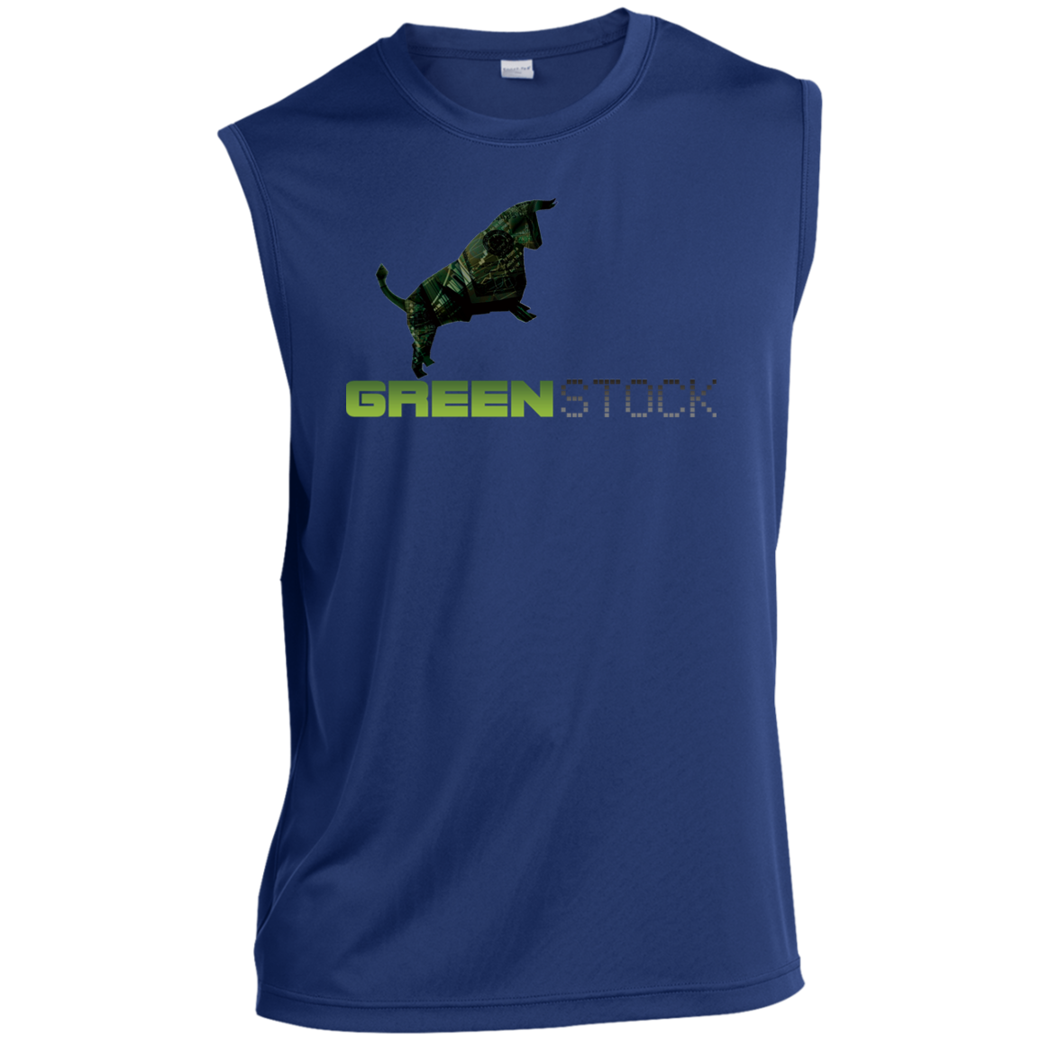 Green Stocks - ST352 Men’s Sleeveless Performance Tee