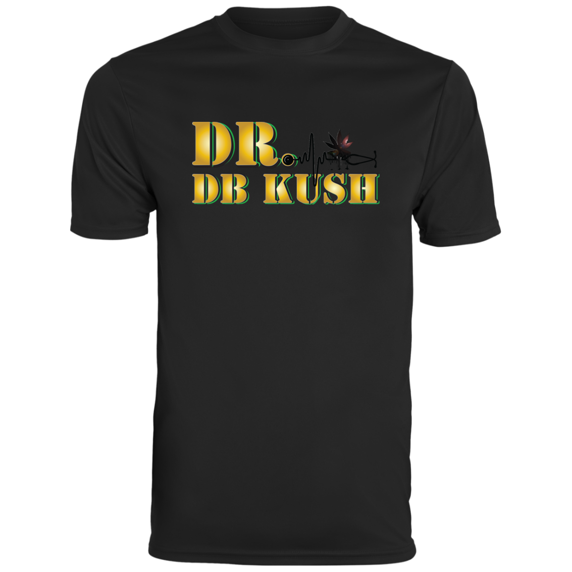 Mile High Beat collective_DrDbKush - 790 Men's Moisture-Wicking Tee