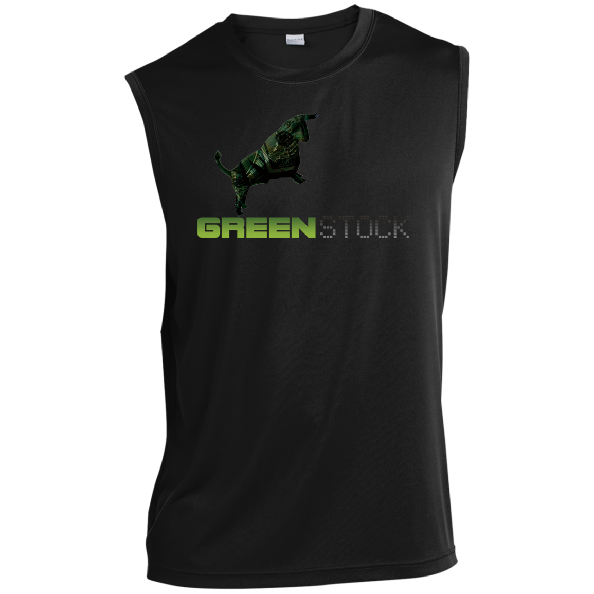 Green Stocks - ST352 Men’s Sleeveless Performance Tee