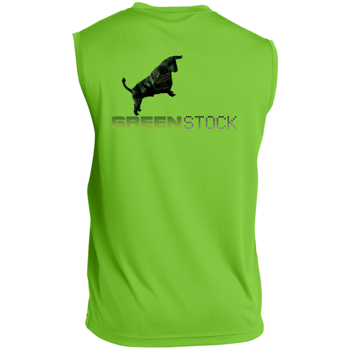 Green Stocks - ST352 Men’s Sleeveless Performance Tee