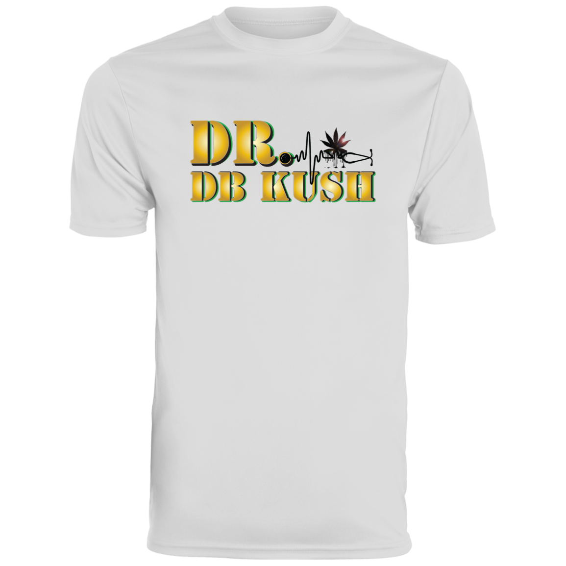 Mile High Beat collective_DrDbKush - 790 Men's Moisture-Wicking Tee