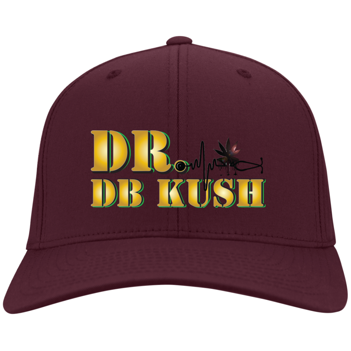 Dr Db Kush - C813 Embroidered Flex Fit Twill Baseball Cap