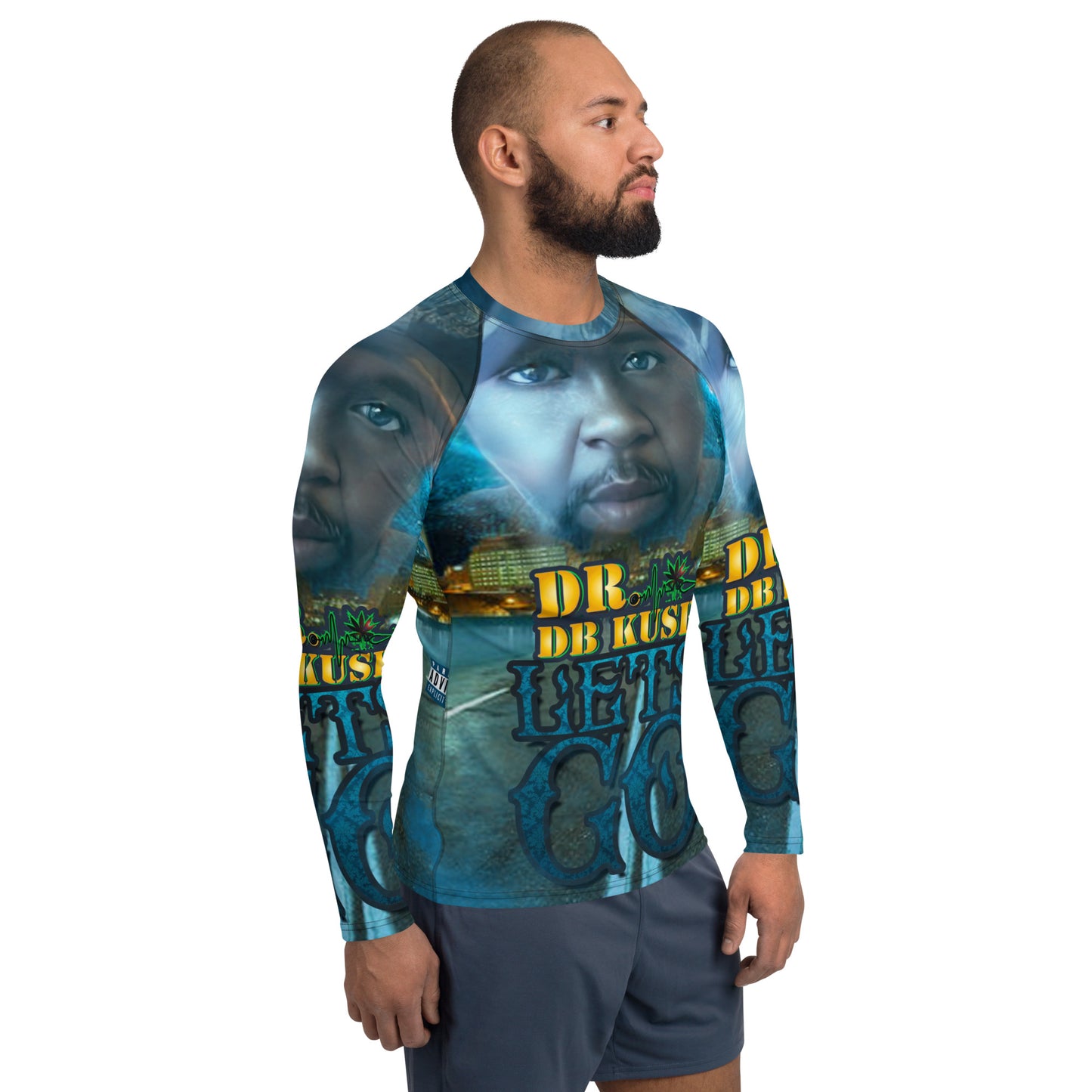 DR DB KUSH LET'S GO - Men's Rash Guard