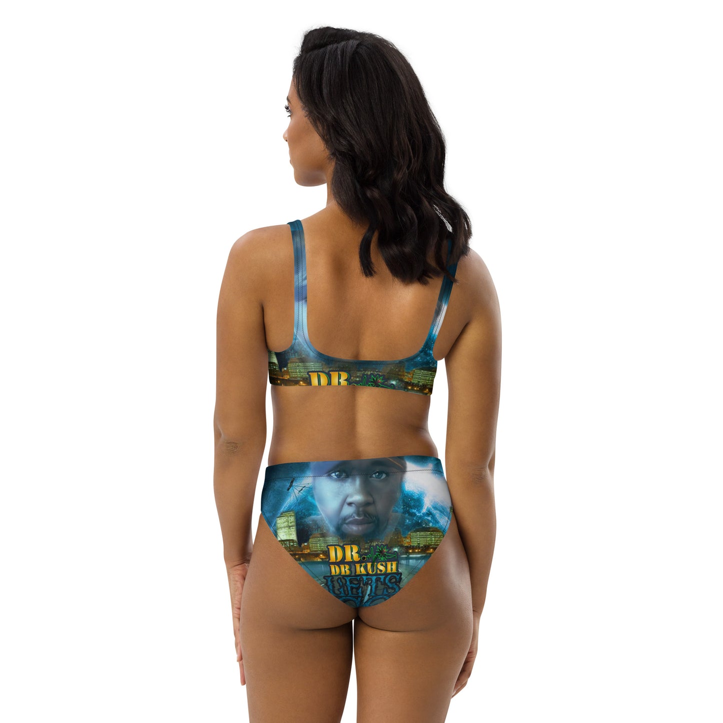 DR DB KUSH - LETS GO - Recycled high-waisted bikini