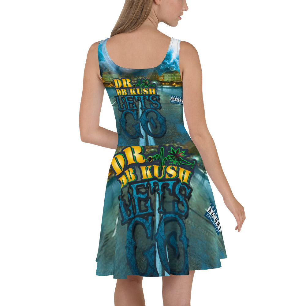 DR DB KUSH - LETS GO - Skater Dress