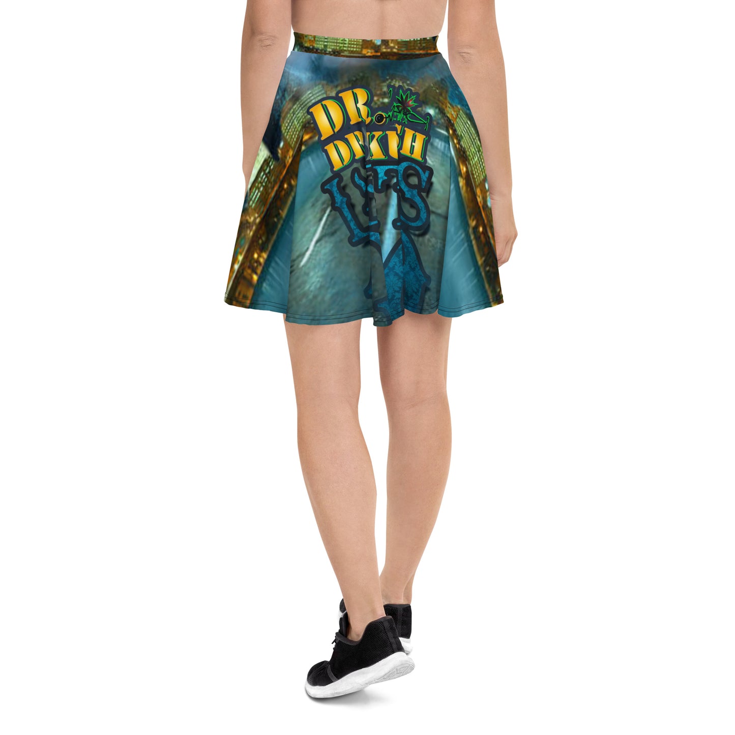 DR DB KUSH - LETS GO - Skater Skirt