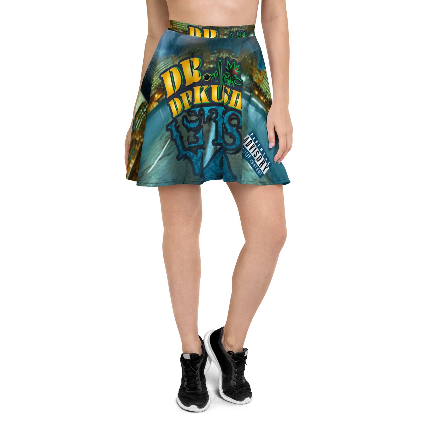 DR DB KUSH - LETS GO - Skater Skirt