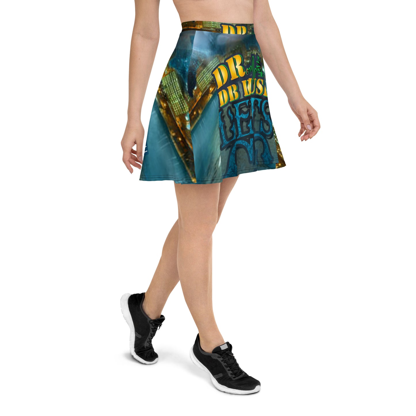 DR DB KUSH - LETS GO - Skater Skirt