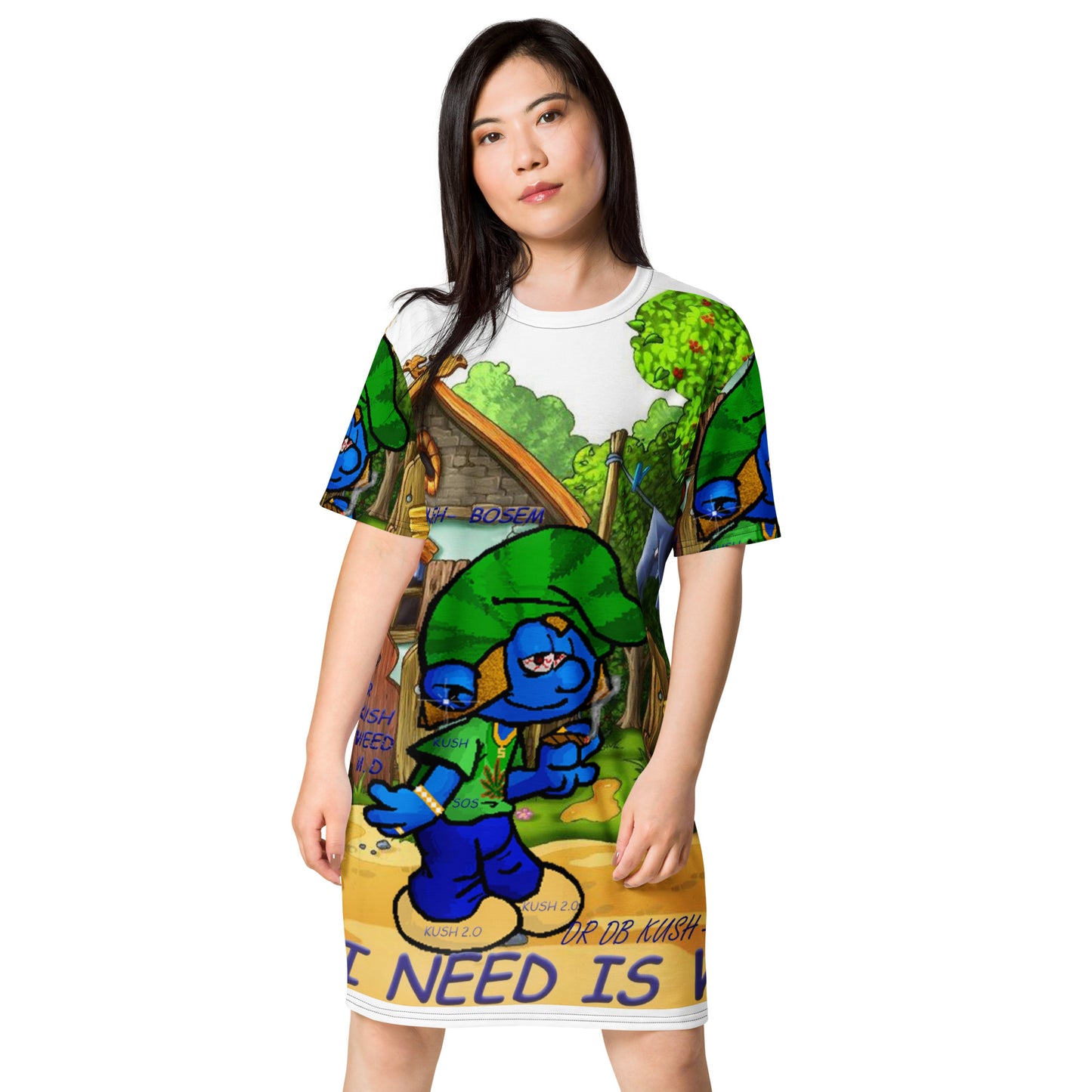 ALL I NEED - T-shirt dress