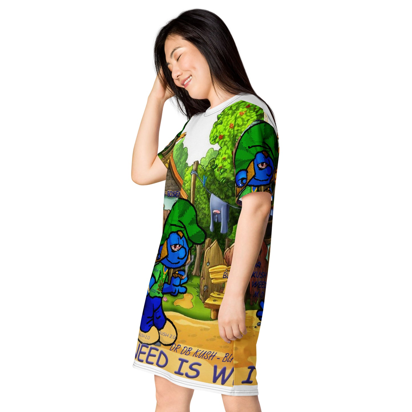 ALL I NEED - T-shirt dress