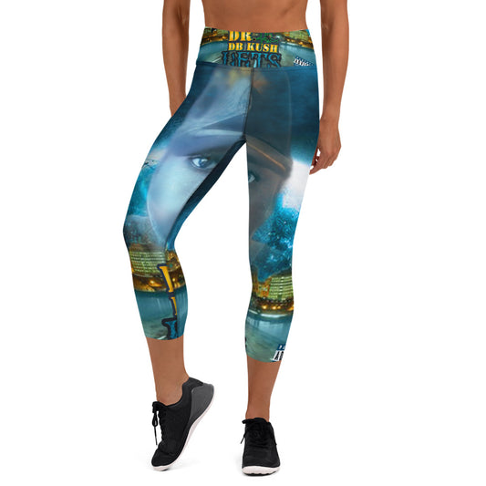 DR DB KUSH - LETS GO - Yoga Capri Leggings