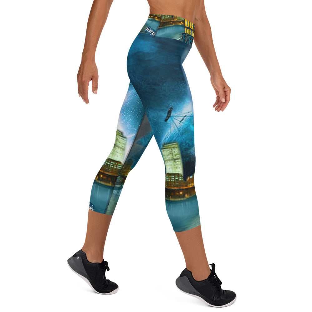 DR DB KUSH - LETS GO - Yoga Capri Leggings