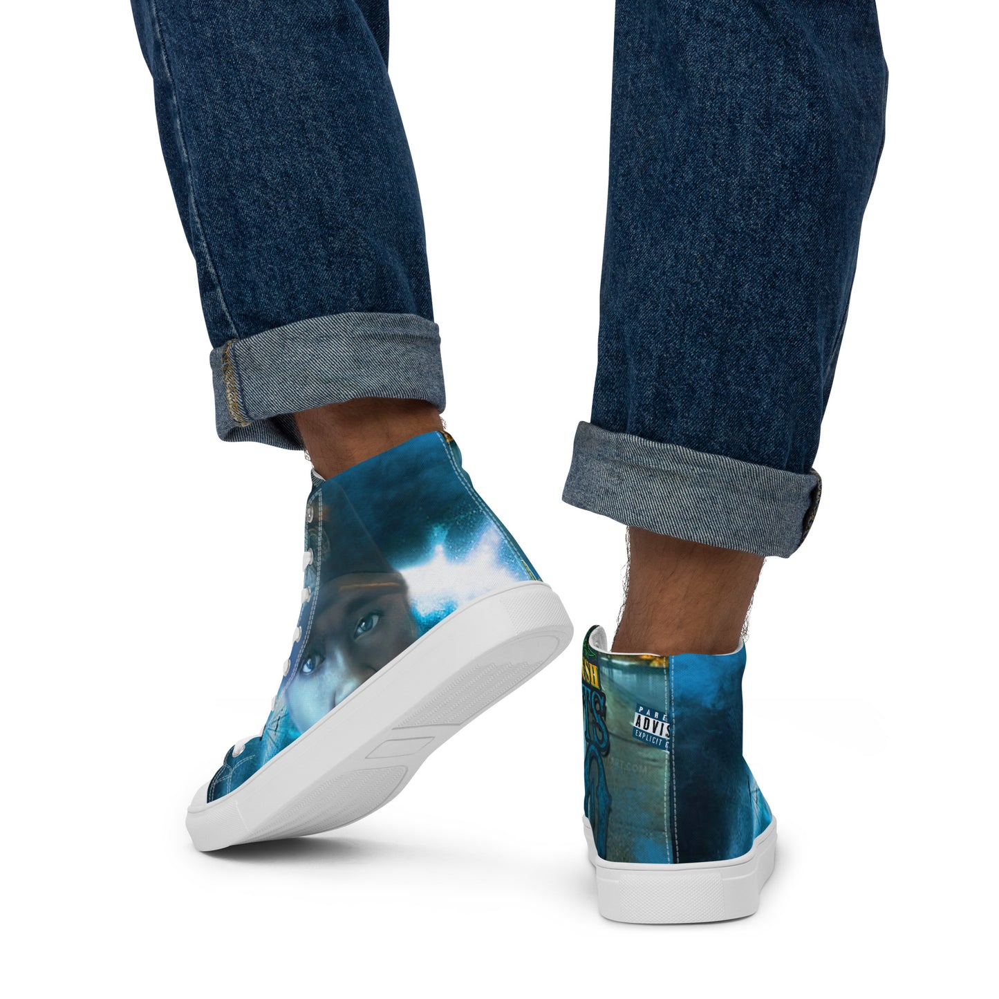 Dr Db Kush Let's Go - Men’s high top canvas shoes