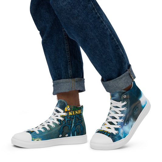 Dr Db Kush Let's Go - Men’s high top canvas shoes