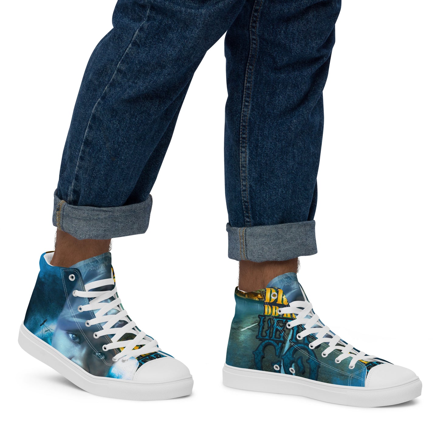 Dr Db Kush Let's Go - Men’s high top canvas shoes