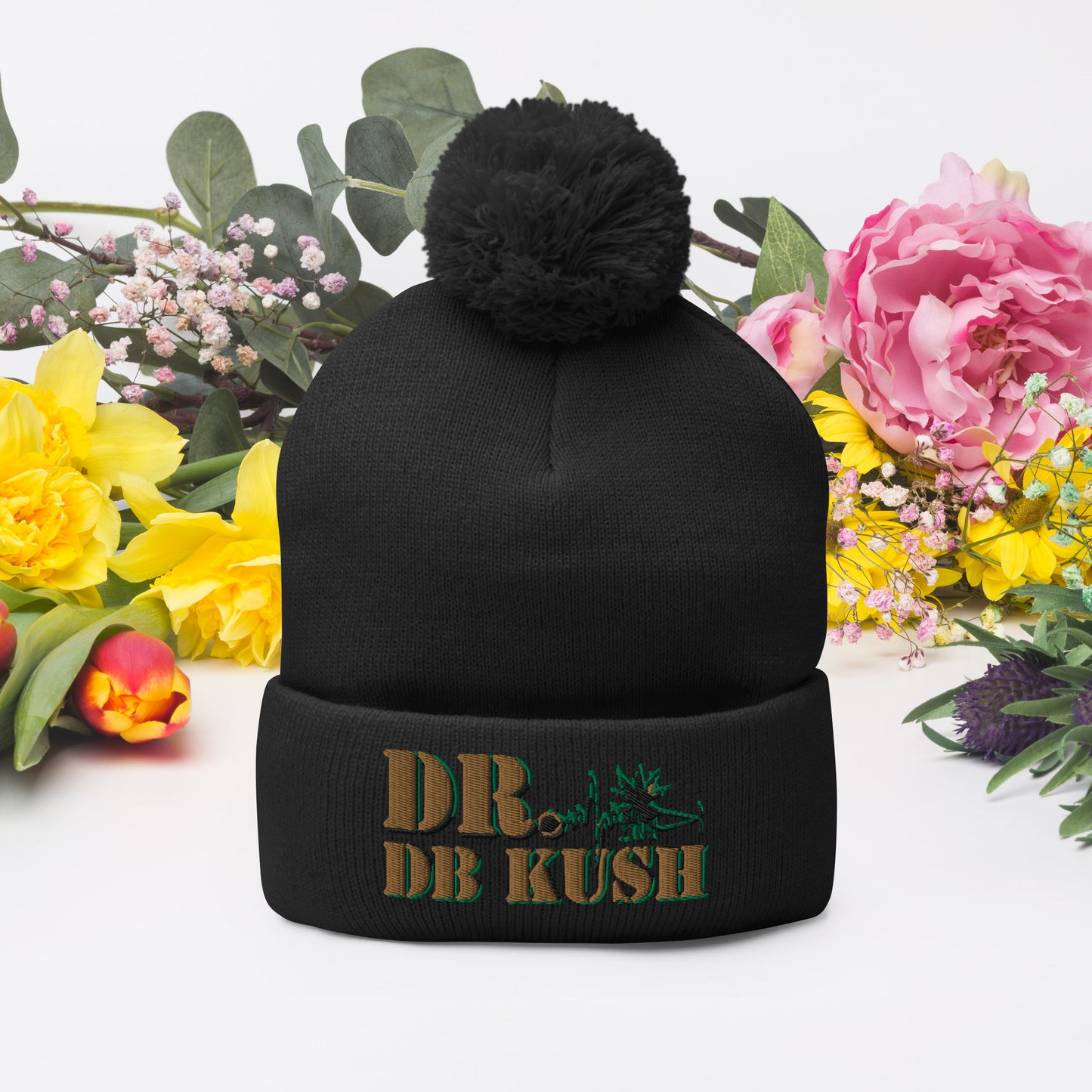 DR DB KUSH - Pom-Pom Beanie