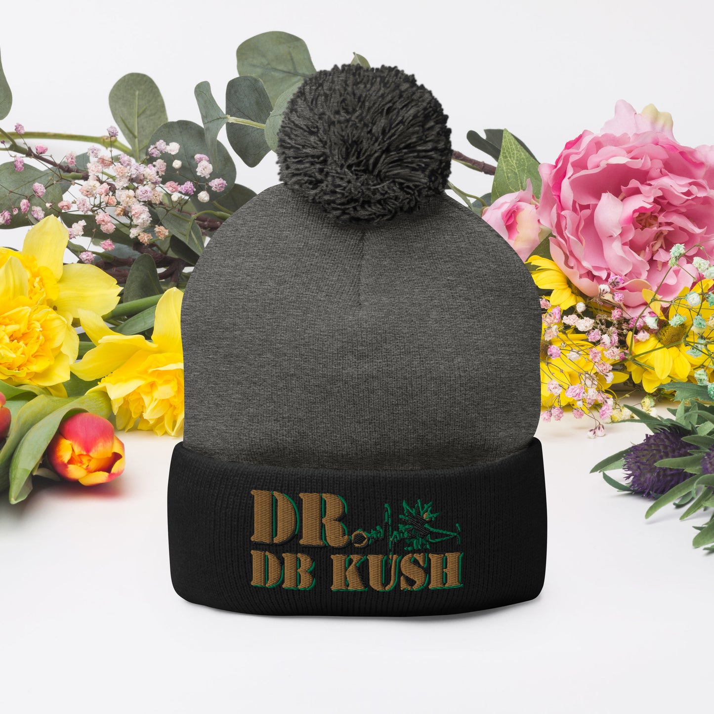 DR DB KUSH - Pom-Pom Beanie