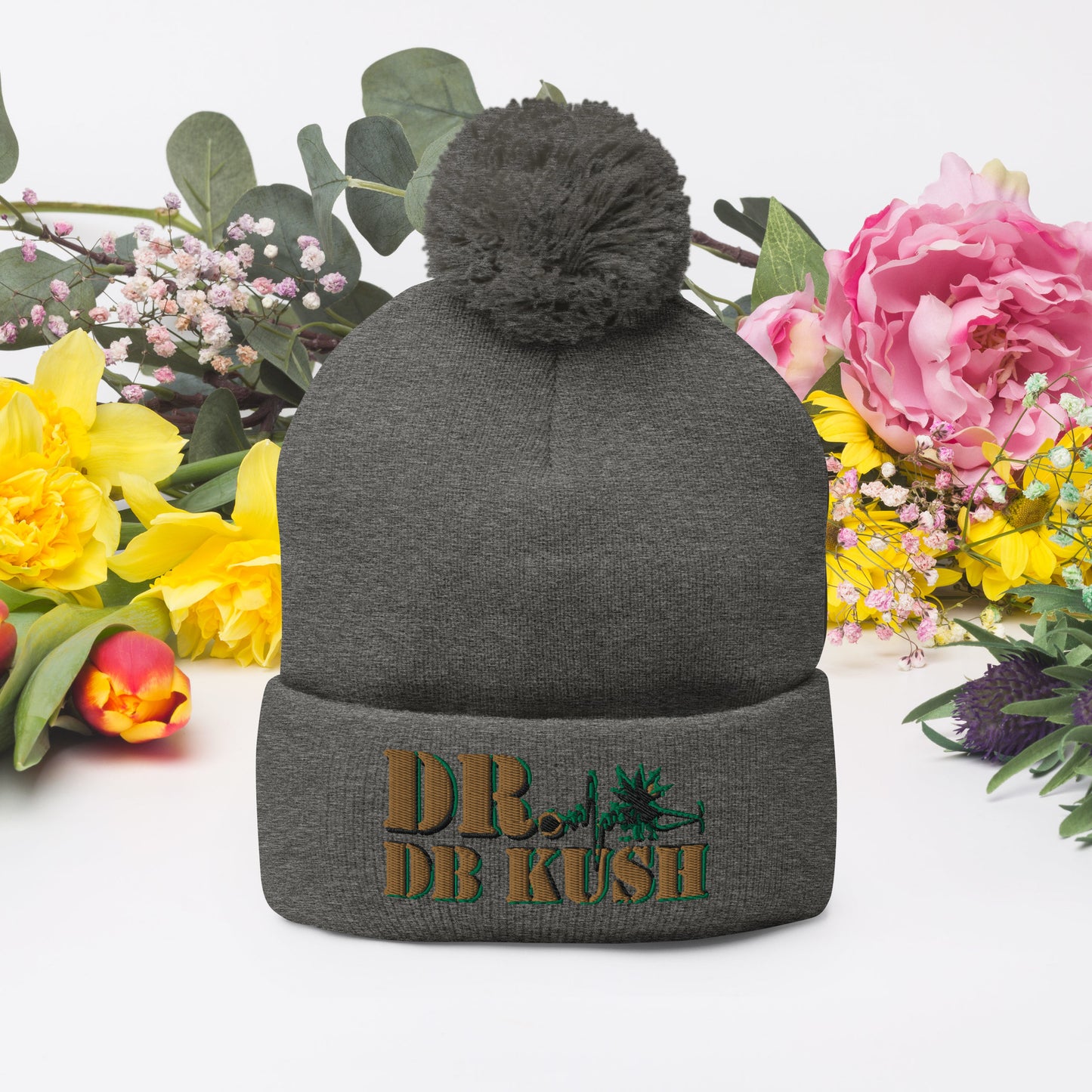 DR DB KUSH - Pom-Pom Beanie