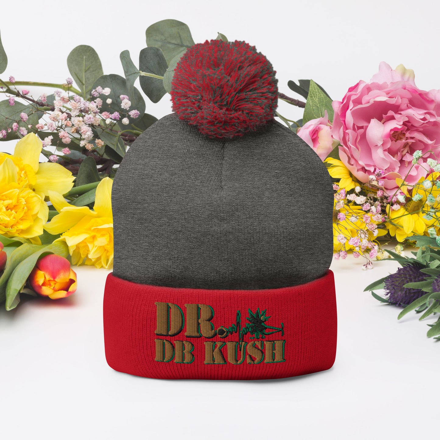 DR DB KUSH - Pom-Pom Beanie