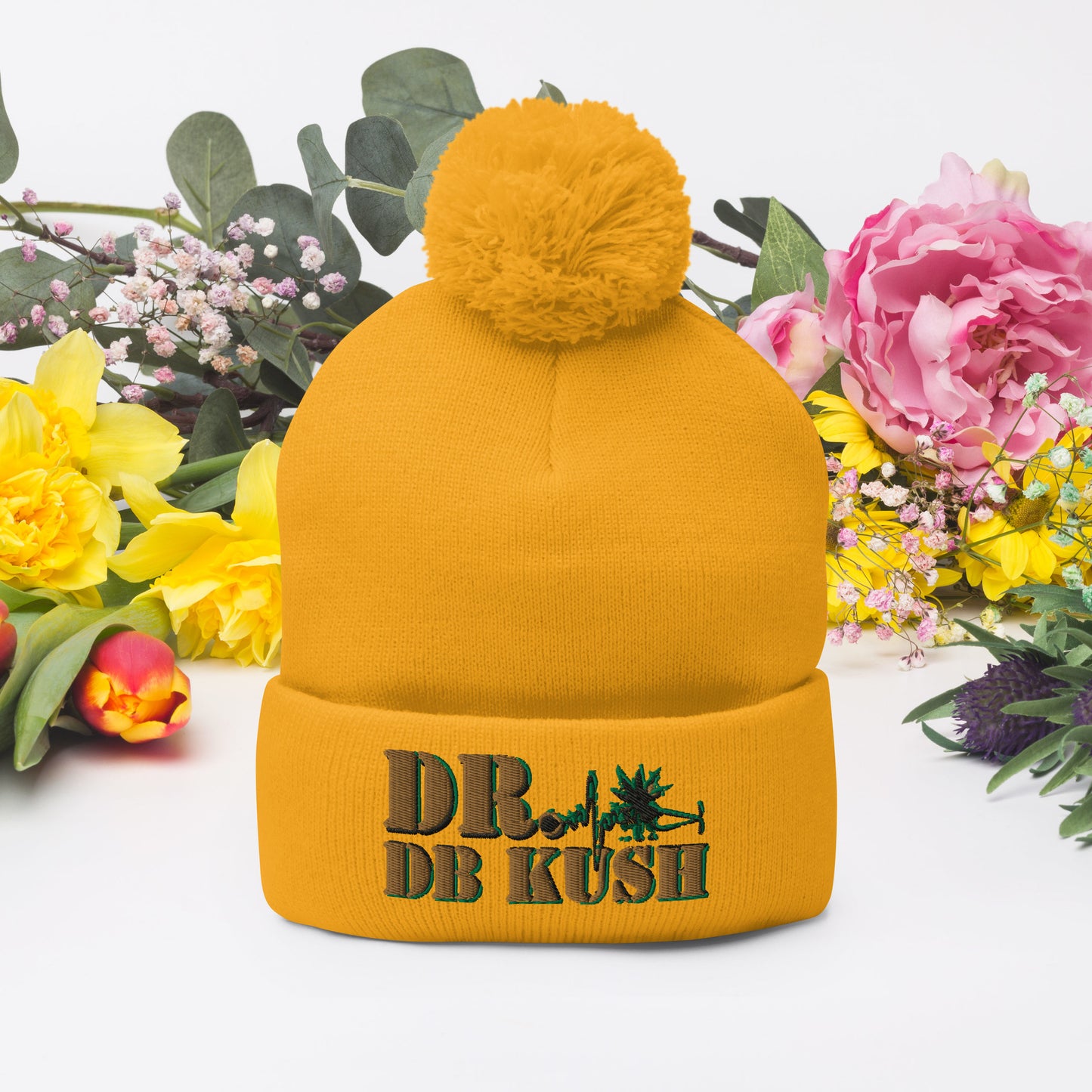 DR DB KUSH - Pom-Pom Beanie