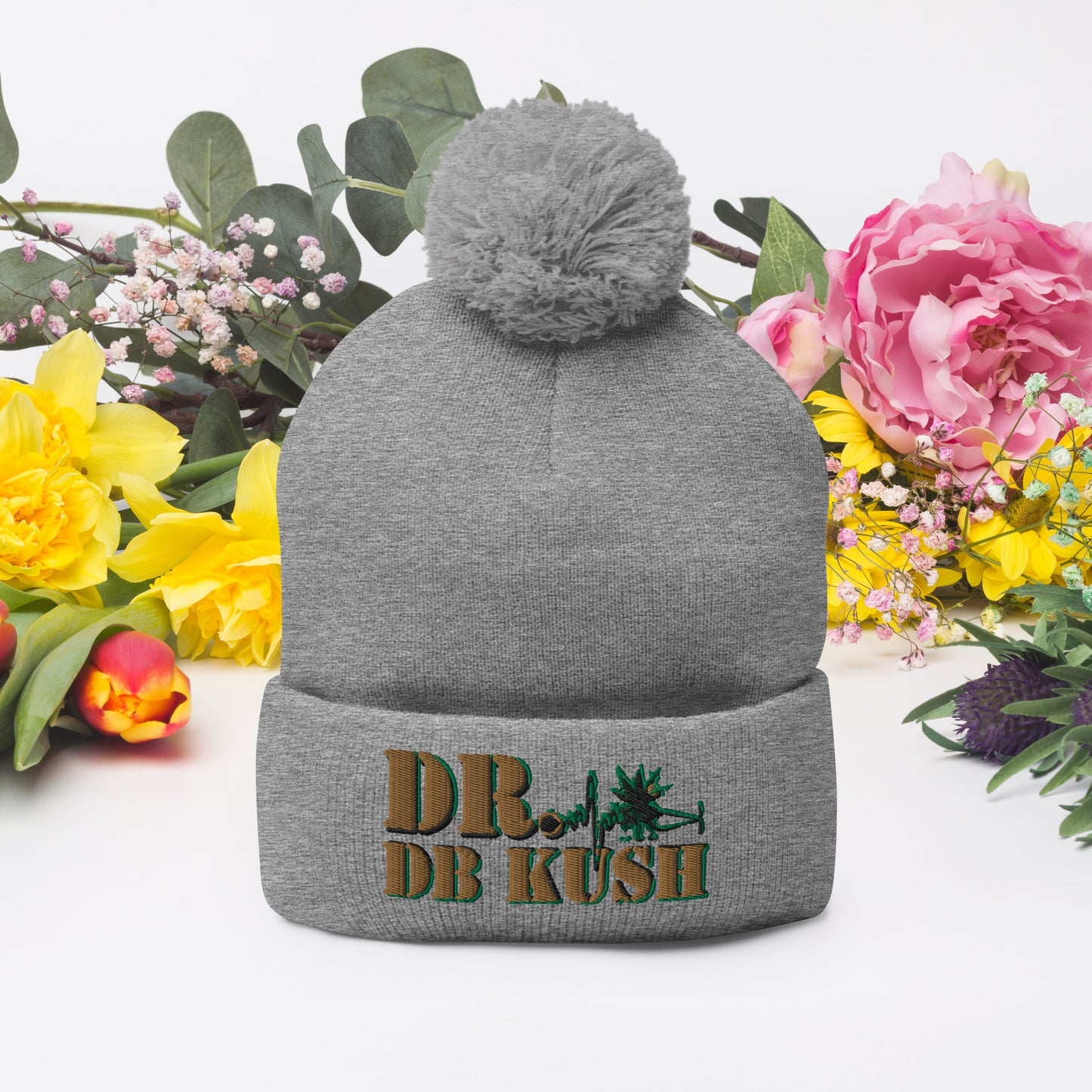 DR DB KUSH - Pom-Pom Beanie