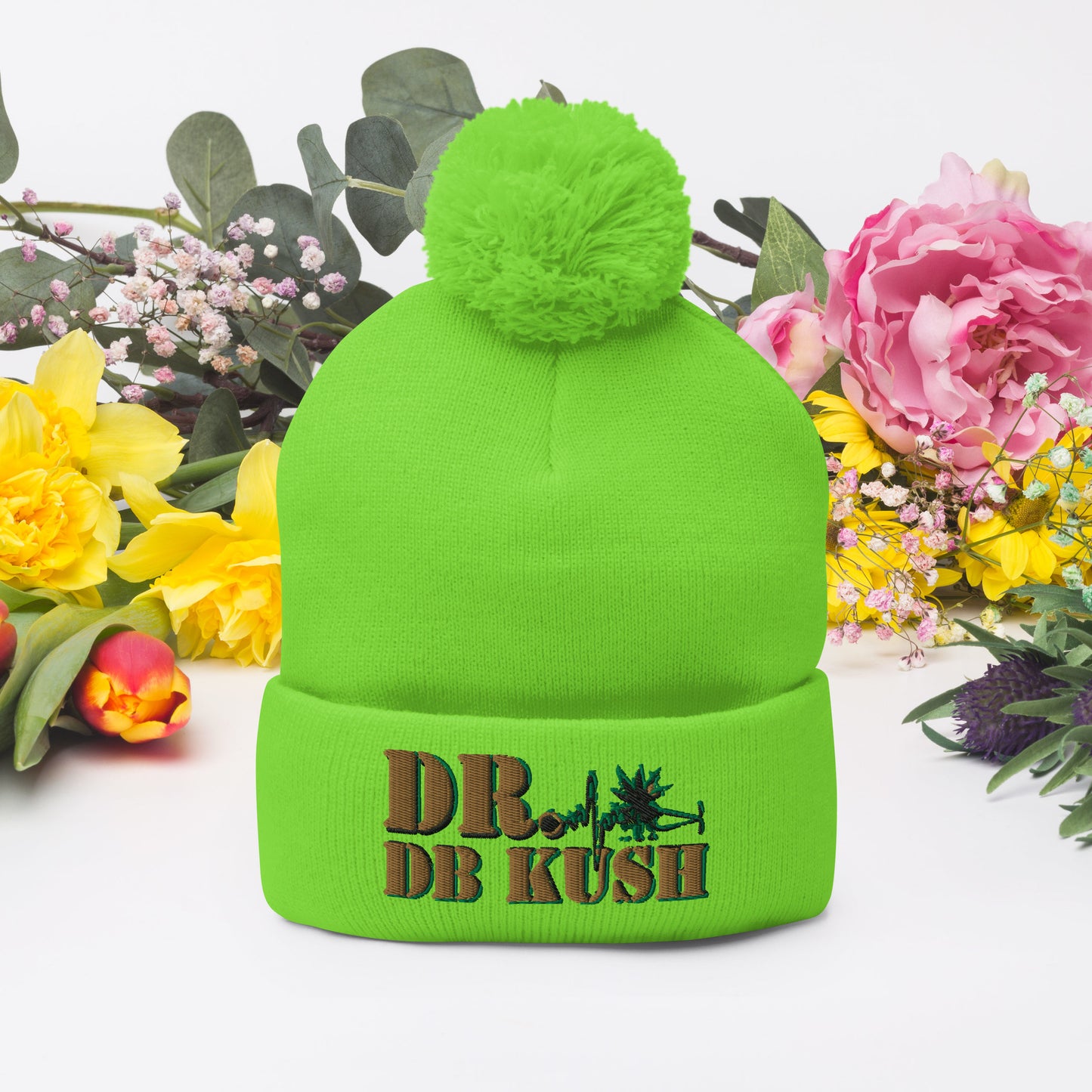 DR DB KUSH - Pom-Pom Beanie