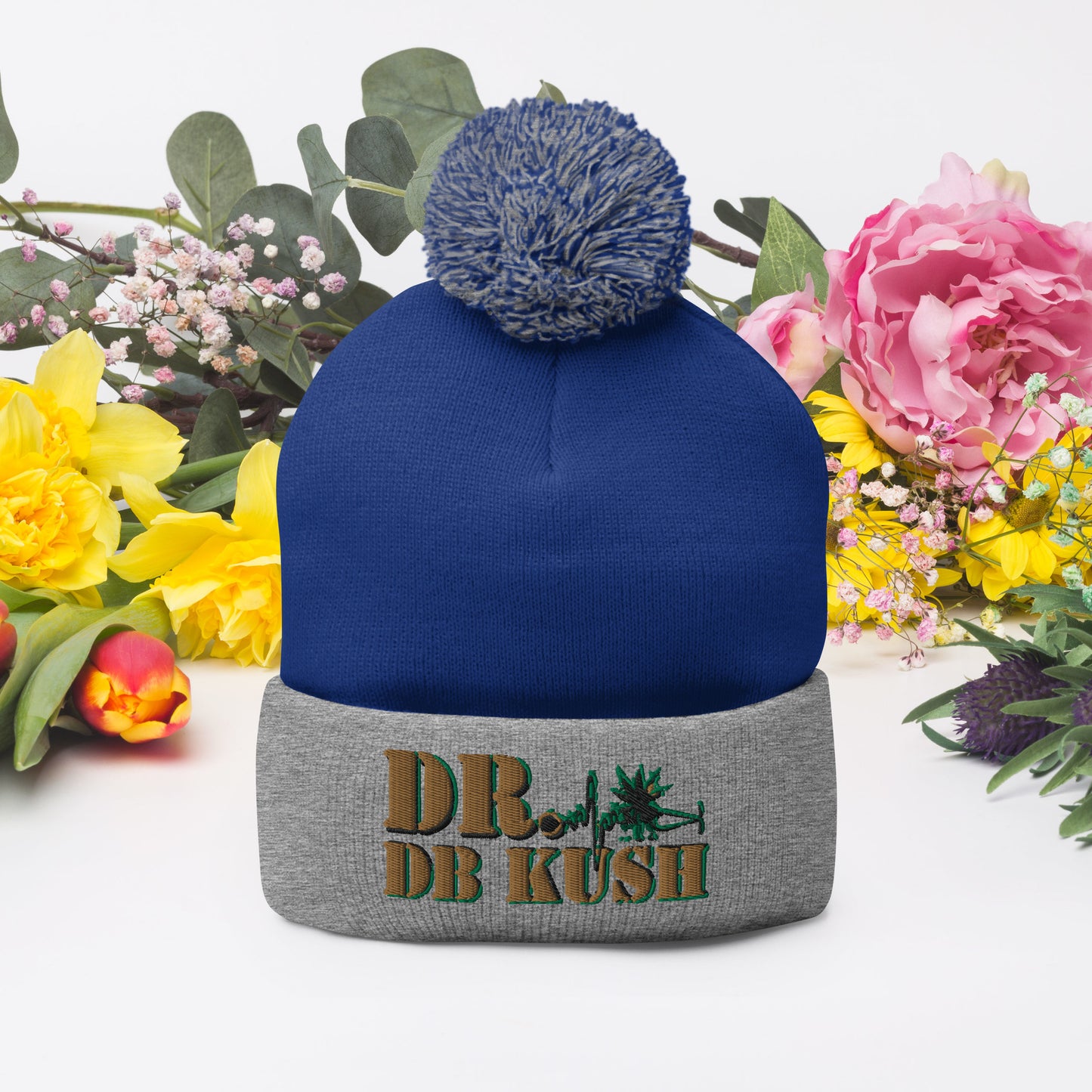 DR DB KUSH - Pom-Pom Beanie