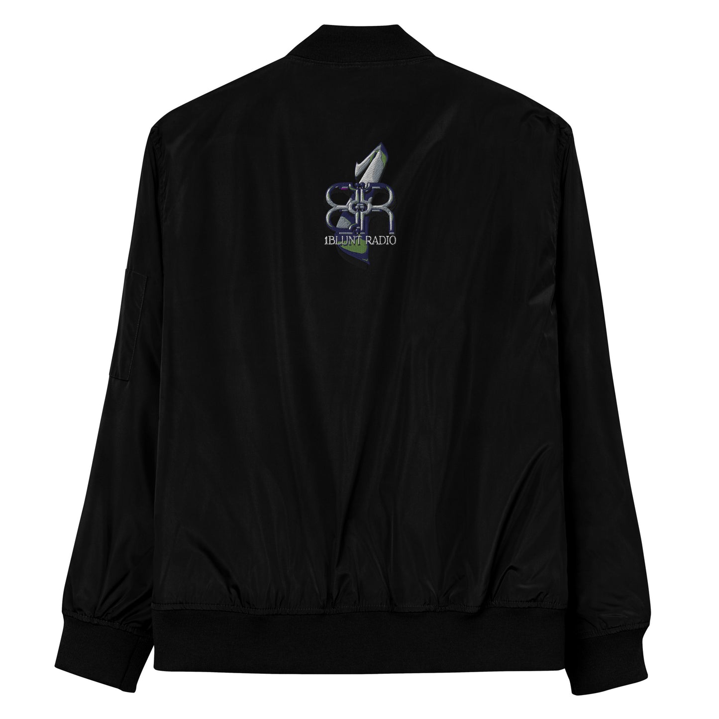 1BLUNTRADIO - Premium recycled bomber jacket