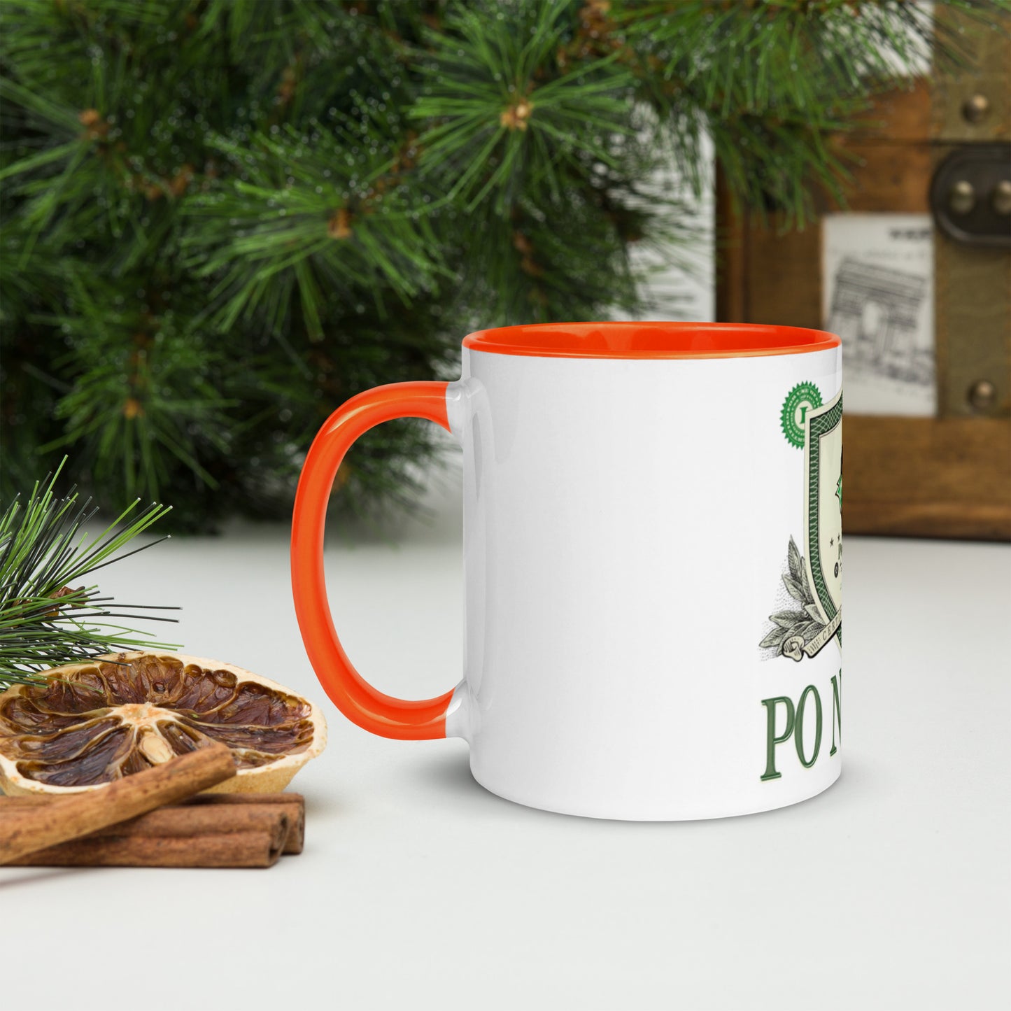 PO NO MO WEAR - Mug with Color Inside