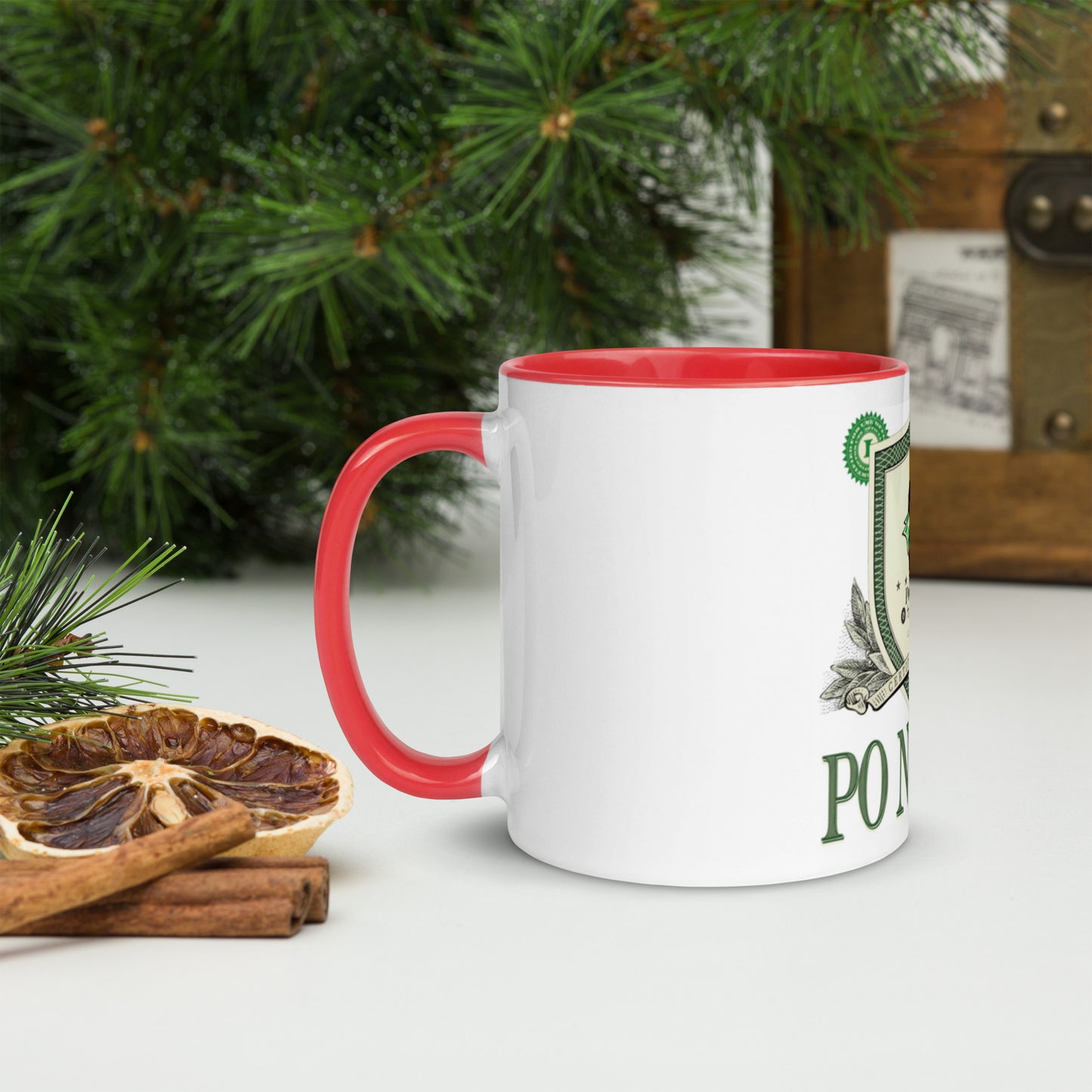 PO NO MO WEAR - Mug with Color Inside