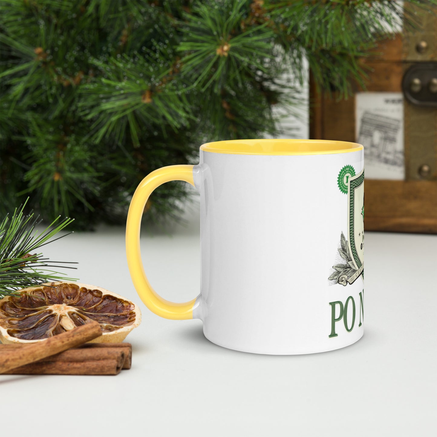 PO NO MO WEAR - Mug with Color Inside